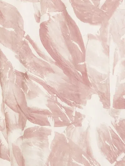 Alysi Abstract Pattern Lightweight Soft Texture Scarf In Neutral