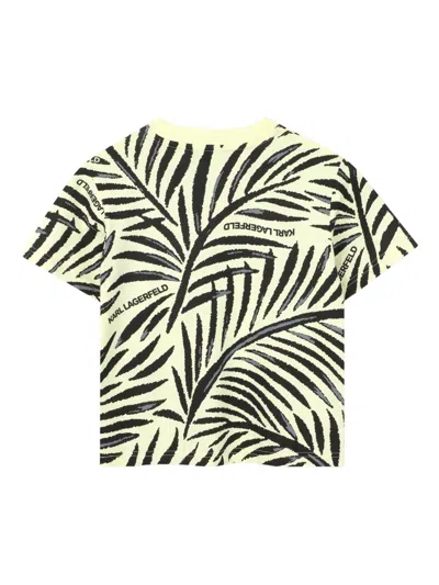 Karl Lagerfeld Printed T-shirt In Multi