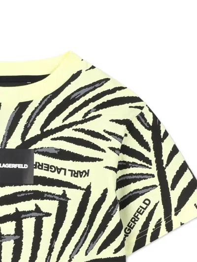 Karl Lagerfeld Printed T-shirt In Multi