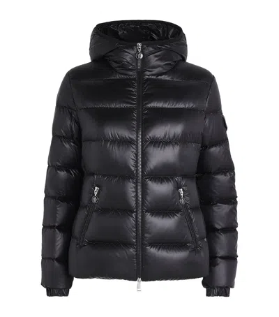 Moncler Long-sleeved Down Jacket In Black