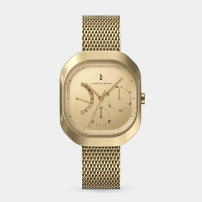 Lilienthal Berlin Multimatica All Gold Mesh Gold Brushed