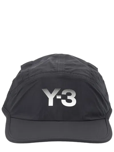 Y-3 Run Hat With Logo In Black