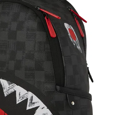Sprayground Scribble Shark Savage Backpack In Red
