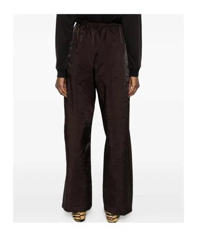 Studio Nicholson Button-front Casual Pants In Black
