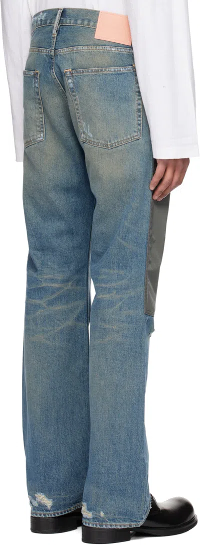 Acne Studios Blue 2010 Regular Fit Jeans In Blue
