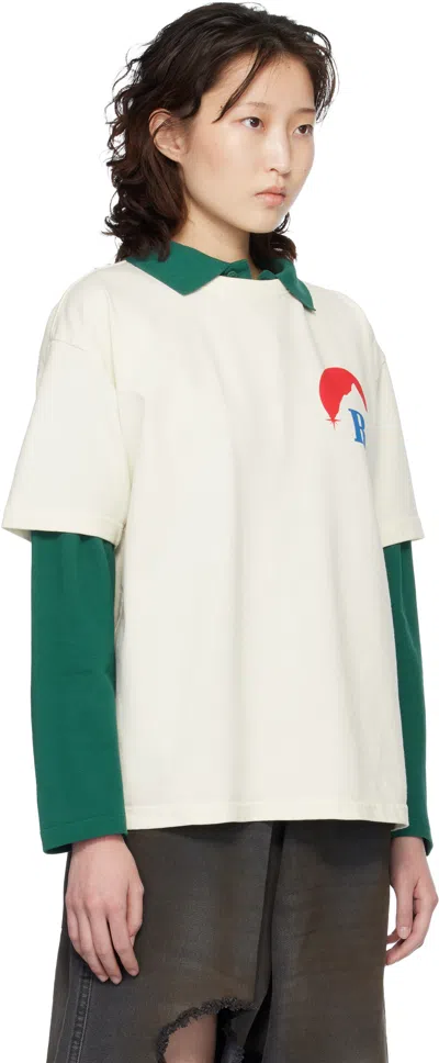 Rhude Off-white Moonlight T-shirt In White