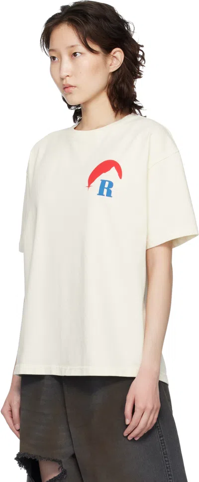 Rhude Off-white Moonlight T-shirt In White