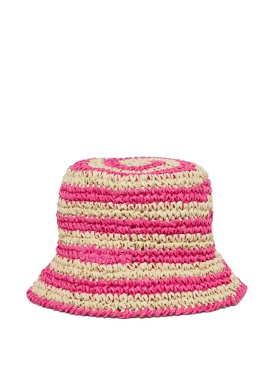 Marni Logo-patch Bucket Hat In Multi