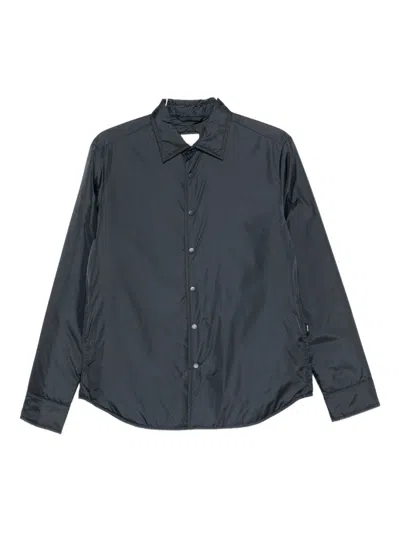 Aspesi Button-down Shirt In Black