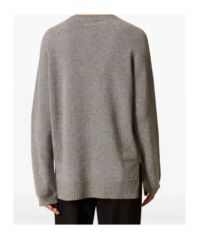 Twinset Sweaters Blacks And Greys In Gray