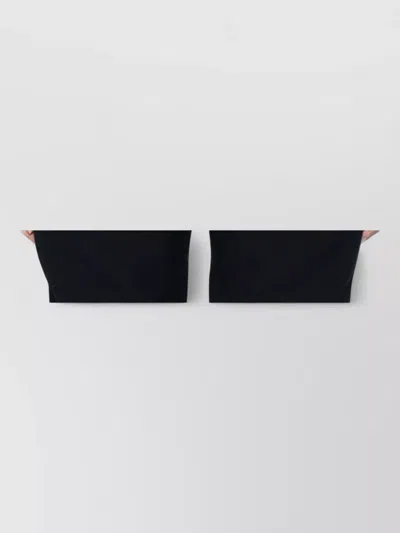 Prada Collared Jacket Long Sleeves Elasticated Hem In Blue