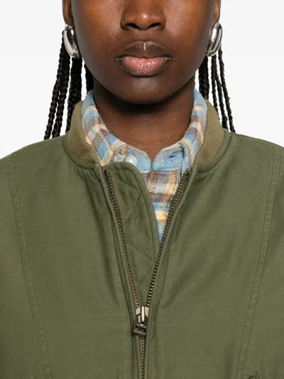 R13 Bubble Pocket Bomber Jacket In Multi