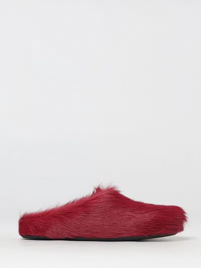 Marni Fur Sabots In Multi