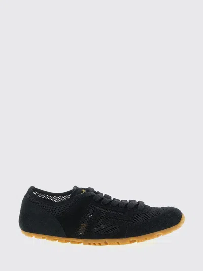 Balmain Racer 45 Suede And Perforated Mesh Sneakers In Multi
