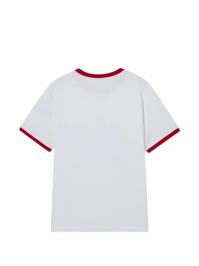 We11 Done Printed T-shirt In White