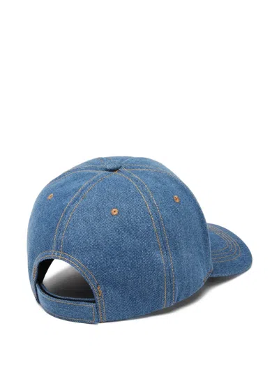 Philipp Plein Baseball Cap Triangle Placca Luxe Unisex In Blue
