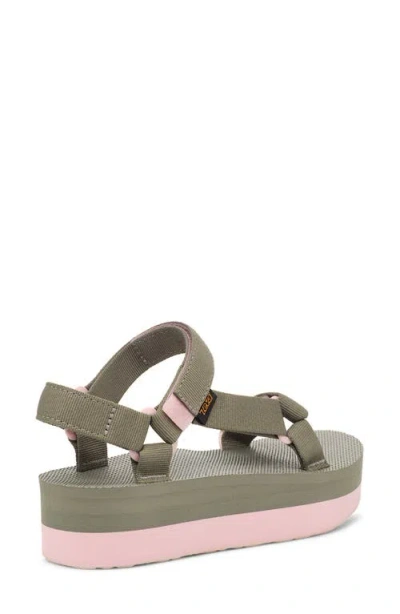 Teva Flatform Universal Sandals In Brown