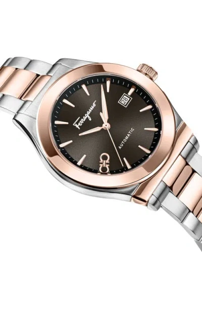 Ferragamo 1927 Automatic Watch In Gold