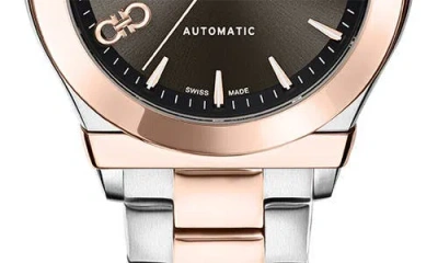 Ferragamo 1927 Automatic Watch In Gold