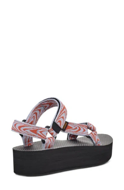 Teva Universal Platform Sandal In Multi