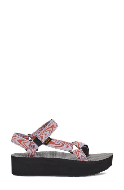 Teva Universal Platform Sandal In Multi