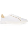 VERSACE classic contrast trim sneakers,HANDWÄSCHE