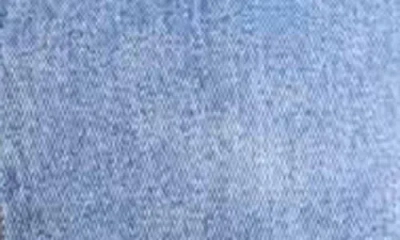 Blu Pepper Denim Cropped Button Front Top In Blue
