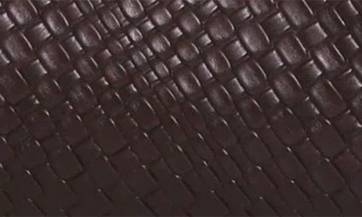 Adornia Dark Brown Patchwork Shoulder Bag In Brown