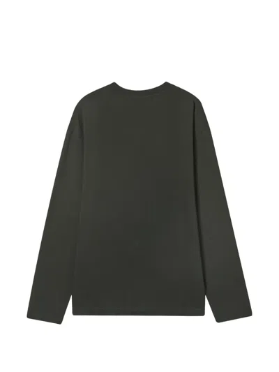 We11 Done Long-sleeve T-shirt In Gray