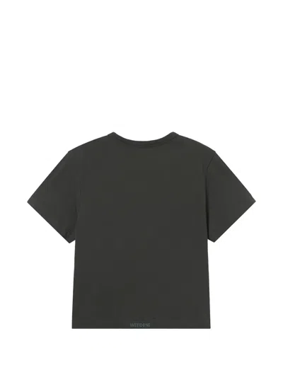 We11 Done Printed T-shirt In Gray