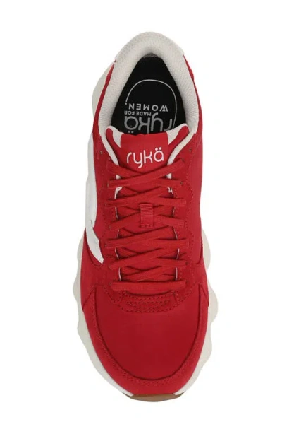 Ryka Podflow Retro Sneaker In Red