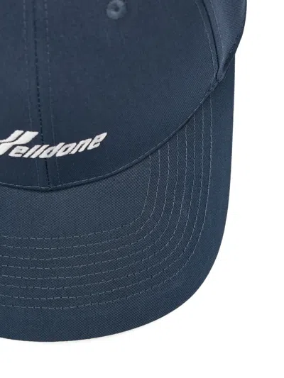 We11 Done Se11done Baseball Cap In Blue