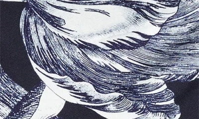 Erdem Floral-print Draped Sleeveless Midi Dress In Green