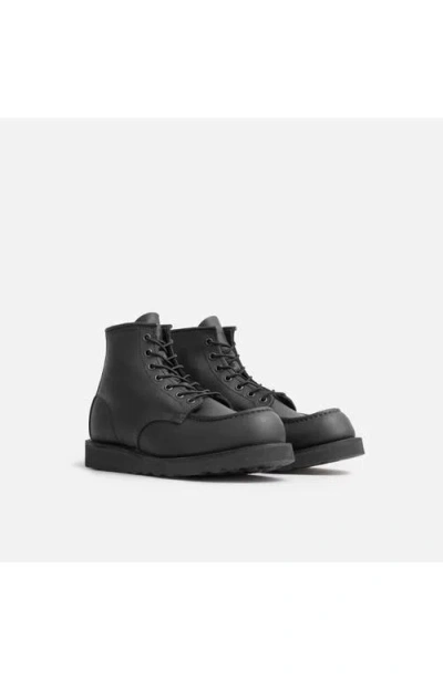 Red Wing Heritage Classic Moc® Harness Leather Boot In Black