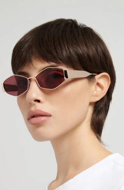 Marc Jacobs 55mm Geometric Sunglasses In Multi