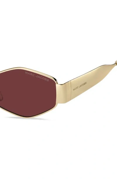 Marc Jacobs 55mm Geometric Sunglasses In Multi