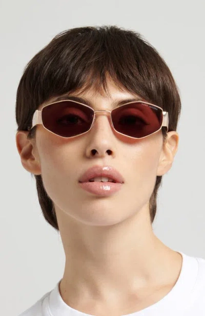 Marc Jacobs 55mm Geometric Sunglasses In Multi