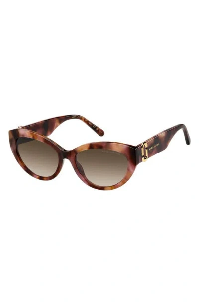 Marc Jacobs 54mm Cat Eye Sunglasses In Multi