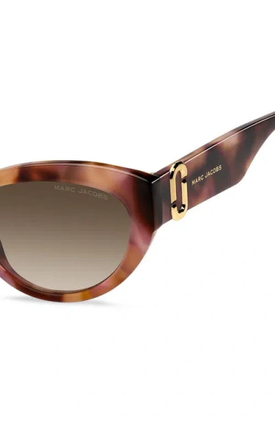 Marc Jacobs 54mm Cat Eye Sunglasses In Multi