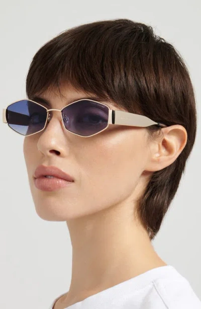 Marc Jacobs 55mm Geometric Sunglasses In Multi