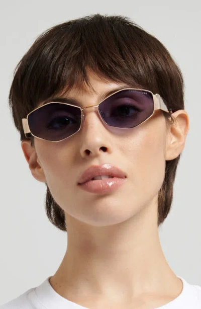 Marc Jacobs 55mm Geometric Sunglasses In Multi