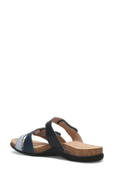 Taos Scribble Slide Sandal In Multi