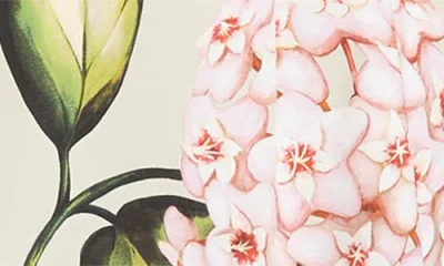 Oscar De La Renta Sleeveless Porcelain Flowers-print Midi Day Dress In Animal Print