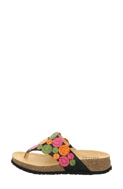 Think ! Koak Dot Flip Flop In Multi