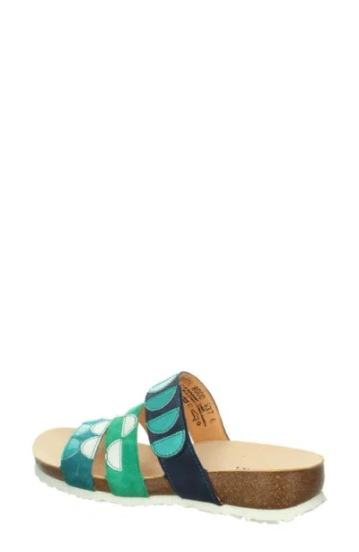 Think ! Julia Slide Sandal In Multi