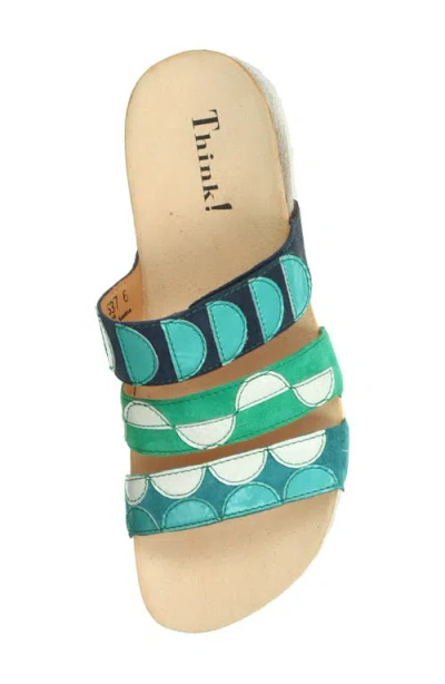 Think ! Julia Slide Sandal In Multi
