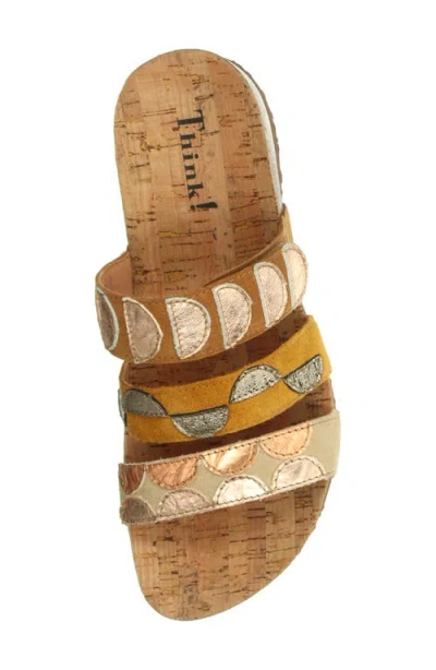 Think ! Julia Slide Sandal In Multi