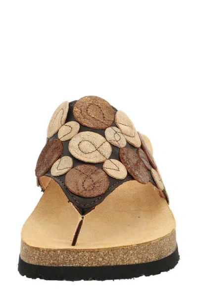 Think ! Koak Dot Flip Flop In Multi