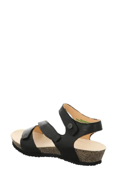 Think ! Dumia Ankle Strap Sandal In Black