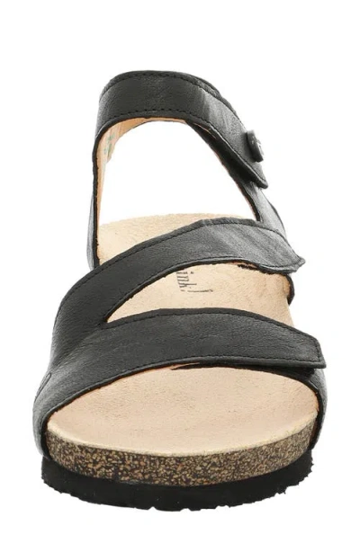 Think ! Dumia Ankle Strap Sandal In Black